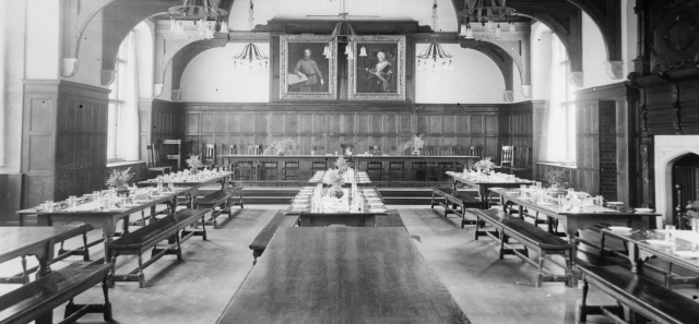 Wantage Hall dining hall