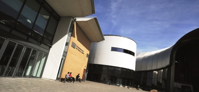 Photograph of the International Capital Markets Association (ICMA) building on Whiteknights campus